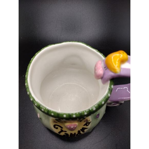 Whimsical “Camp Grandma” Ceramic Mug – Famous Hugs & Cookies – Gift for Grandma - Picture 6 of 8